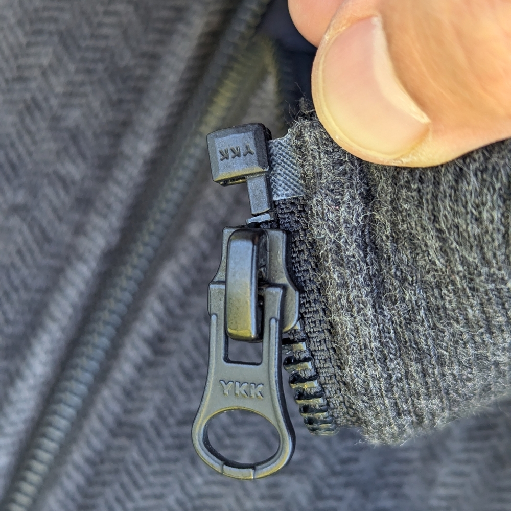 Lululemon West Coast Hoodie Skeleton Bone Gray mens size L - Picture 6 of 16